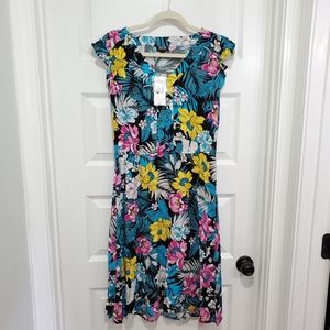 A.n.a. floral dress size 10 NWT